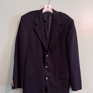 Polo by Ralph Lauren, boys suit jacket / blazer. Dark Navy, size RL/46